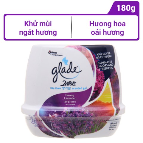 Sáp thơm Glade Hương hoa oải hương 180g