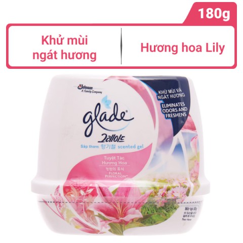 Sáp thơm Glade Hương hoa Lily 180g
